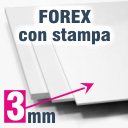 Pannello Forex 3 mm stampato