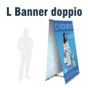 L Banner bifacciale 80x202 cm